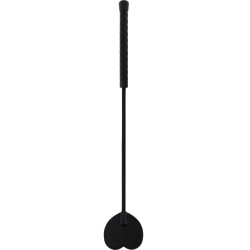 Hidden Desire Cravache Black Heart 44cm Noir